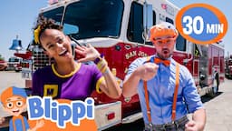 Blippi and Meekah Build a Fire Truck | Vehicles For Children | Educational Videos For Kids