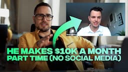 10k a month with 10h a week work (no social media posting, no ads) - Client Interview With Stuart