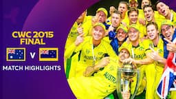 Cricket World Cup 2015 Final: Australia v New Zealand | Match Highlights