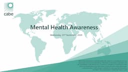 Mental Health Awareness