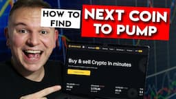 100% ACCURACY How to Know When A Coin Will PUMP on Binance (Cryptocurrency Trading Tips)