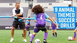 9 Animal-Themed Soccer Drills for U6 and U8 Kids | Soccer Coaching by MOJO