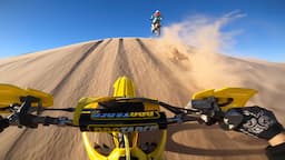 Epic Sand Dunes Freeriding (Suzuki RM250 & KTM350)