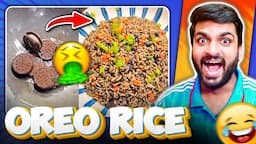 WORST INDIAN FOODS 🤮 OREO FRIED RICE