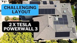 23 Solar panels with Tesla Powerwall 3. Professionally installed. Full home backup.