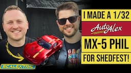 I MADE AN @AutoalexCars PHIL SLOT CAR FOR SHEDFEST!