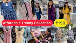 ₹199 😱Affordable Trendy Kurti Onepeace Corset Partywear | Vadodara Local Market