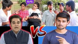 Amish devgan VS Dhruv Rathee || Whom People Trust More ? Public Reaction, Youtuber vs news channels