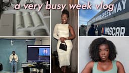 PR from Beyoncé, getting back into acting, Covergirl & NASCAR event, new headshots & more | VLOG