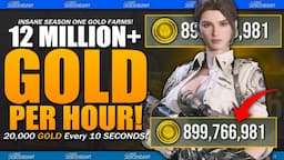 NEW 12+ Million GOLD Per Hour Farm - NEW Season One Guide - 20k Every 10 Secs - The First Descendant