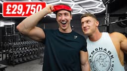 SURPRISING MY BROTHER WITH DREAM HOME GYM!! | Full Transformation