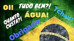 15 BASIC WORDS IN BRAZILIAN PORTUGUESE FOR TRAVEL | ESSENTIAL VOCABULARY FOR TRAVEL IN BRAZIL