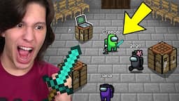 JOGANDO MINECRAFT NO AMONG US!! (Incrível) MODS