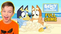 BLUEY the Videogame on Nintendo Switch - FULL GAME Walktrought with Ima and Jessy