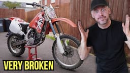 REBUILDING A BARN FIND 1991 HONDA CR125 | PT6