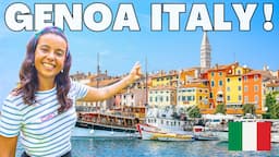 BEST OF GENOA ITALY! 🇮🇹 THE MOST UNDERRATED CITY IN THE ITALIAN RIVIERA! (& PORTOFINO DAY TRIP)