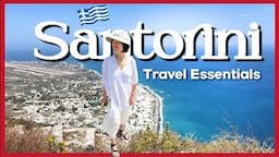 Santorini Travel Essentials 2024, Amazon Travel Must haves, What to pack for Greek Islands