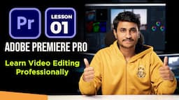 How to Edit Video in Premiere Pro 2024 | Adobe Premiere Pro Tutorial in Hindi | Video Editing Hindi