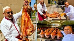 Whole Lamb BBQ With Kings Chef | Tagine and Tangia Cooking | Street Food Morocco 🇲🇦