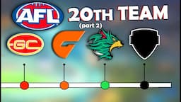 The 20th AFL TEAM (Who is NEXT?) Part 2