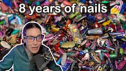 I kept these nail peelies for 8 YEARS in my 💅Peely Bag💅 + Reacting to my old videos