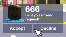 NEVER FRIEND HIM in Roblox...