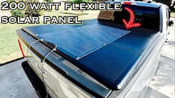 AllPowers SF200 Watt Flexible, Super Thin Solar Panel