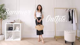 SUMMER LOOKBOOK 2024 | classy summer outfits ☀️