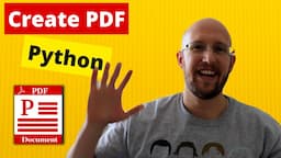 Create PDF with Python | Part 1