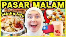 I EXPLORED TAIWAN’s LARGEST NIGHT MARKET (SO UNIQUE!) 😱🇹🇼