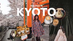 ✈️Japan Travel Vlog // 48 hours in Kyoto! Exploring Arashiyama, Teramachi Street, Fushimi Inari 🇯🇵