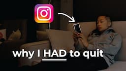 😟 Quitting social media, Instagram, forever for my mental health? What happened...why, how?