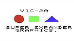 Programming Graphics on the Commodore VIC-20 With the Super Expander