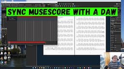 How to synchronize MuseScore with a DAW for Real Time Transcription