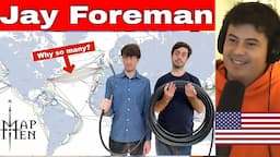 American Reacts Jay Foreman | Internet Vs Ocean: the essential wires we never think about