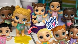 BABY ALIVE Training Routine with 10 baby’s!