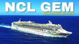 NCL Gem | Full Ship Walkthrough Tour & Review 4K | Norwegian Cruise Lines