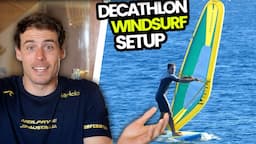 I tried an INFLATABLE & SYMMETRICAL RIG and BOARD from DECATHLON | @Nico_GER7