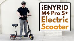 iENYRID M4 Pro S+ Folding Electric Scooter - Review!