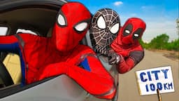 Superheros go to city | Spider-Man, Venom, Deadpool they are best friends | 30-Minute