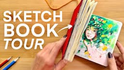 SKETCHBOOK TOUR! 100+ Drawings