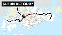 Singapore’s New Metro Line is Construction Hell