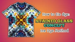 Stained Glass Experiment V1 (tie dye) by Meo Faustino