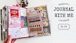 Junk Journal With Me | Ep 34 | Journaling Process