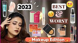 Best & Worst Makeup products i tried in 2023 🫣 #barshapatra