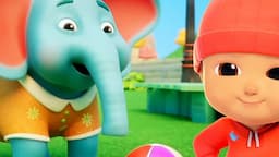 Hathi Ka Baccha, हाथी का बच्चा, Meri Gudiya, Hindi Cartoon Rhymes and Poems by Ladoo Kids