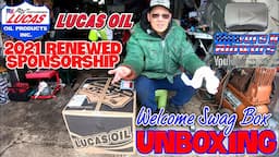 LUCAS OIL PRODUCTS 2021 MOWERS BLOWERS YOUTUBE CHANNEL SPONSORSHIP RENEWED WELCOME SWAG BOX UNBOXING