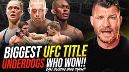 BISPING: BIGGEST UFC Title Upsets in History | Can Dustin JOIN The List After UFC 302?