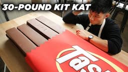 I Made A Giant 30-Pound Kit Kat