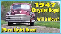 The 1947 Chrysler Royal Runs! Can we Make it Move? Plus: Buick 364 Nearly Complete!